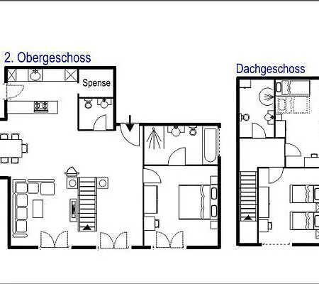 公寓 Chasa Doess 3